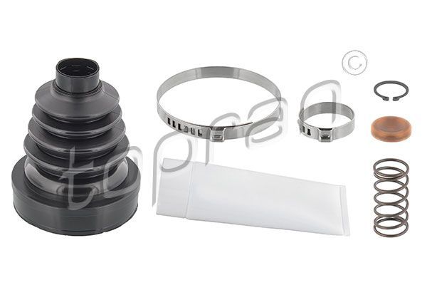 Gofruotoji membrana, kardaninis velenas TOPRAN 701 932