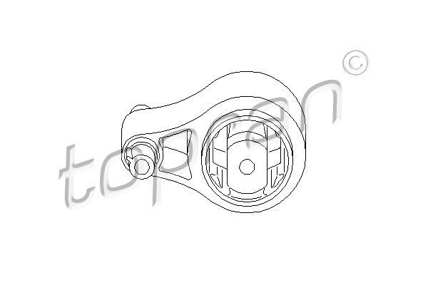 Variklio montavimas TOPRAN 207 765