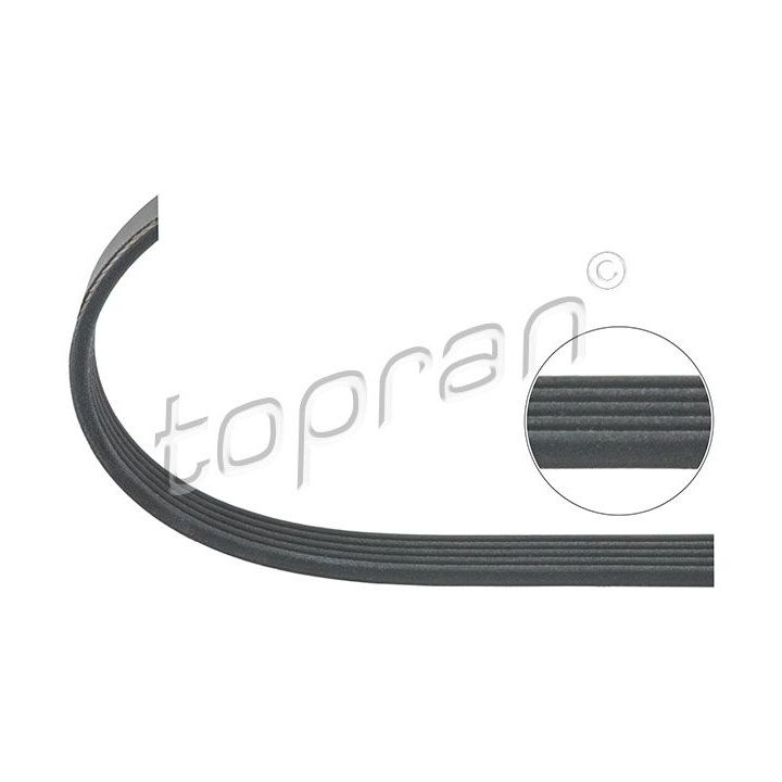 V formos rumbuoti diržai TOPRAN 207 047
