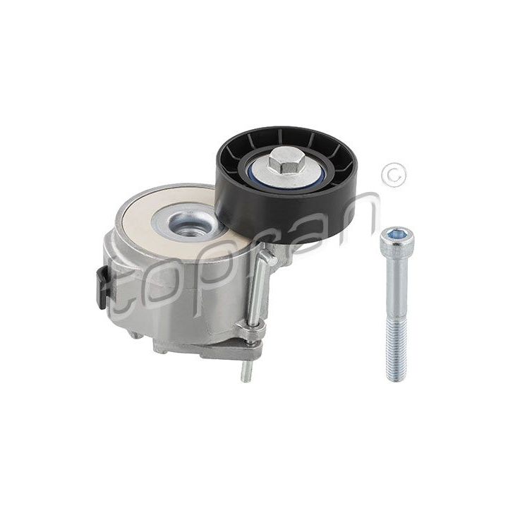 įtempiklio skriemulys, V formos rumbuotas diržas TOPRAN 206 991