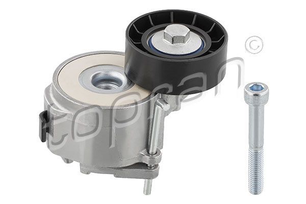 įtempiklio skriemulys, V formos rumbuotas diržas TOPRAN 206 991