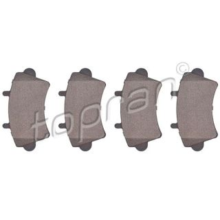 Stabdžių trinkelių rinkinys, diskinis stabdys TOPRAN 207 088