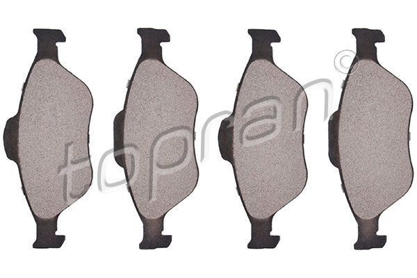 Stabdžių trinkelių rinkinys, diskinis stabdys TOPRAN 301 889