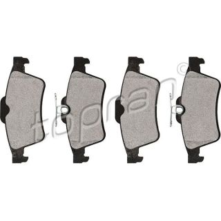 Stabdžių trinkelių rinkinys, diskinis stabdys TOPRAN 302 052