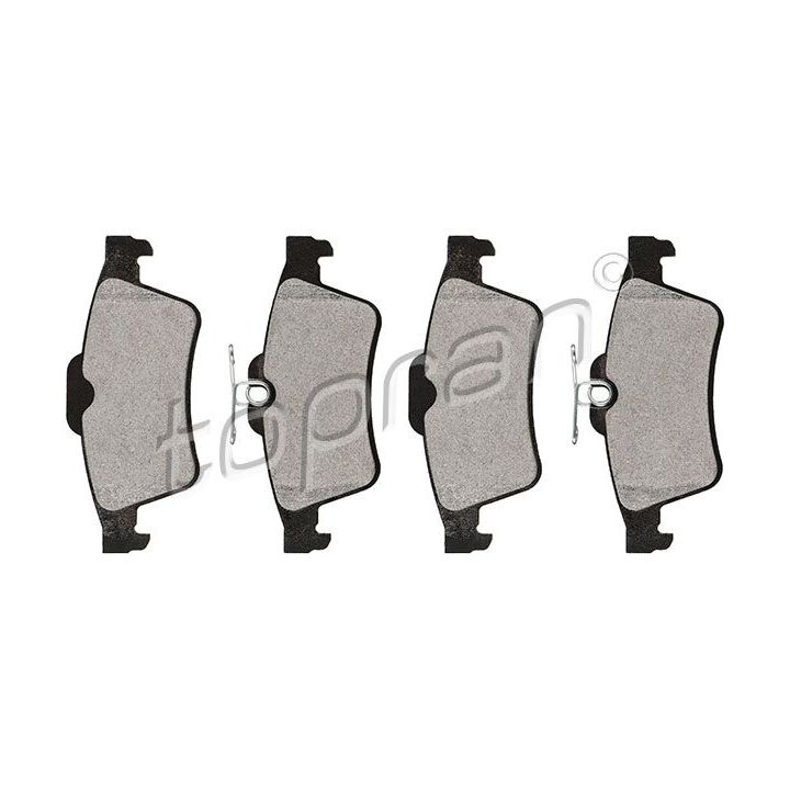 Stabdžių trinkelių rinkinys, diskinis stabdys TOPRAN 302 052