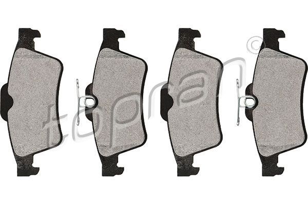 Stabdžių trinkelių rinkinys, diskinis stabdys TOPRAN 302 052