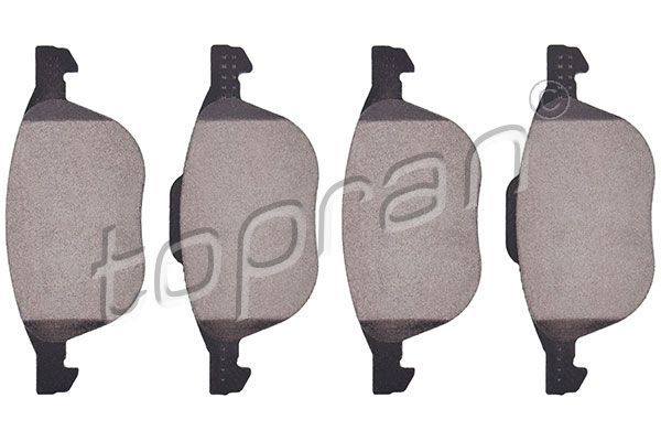 Stabdžių trinkelių rinkinys, diskinis stabdys TOPRAN 302 338