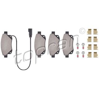 Stabdžių trinkelių rinkinys, diskinis stabdys TOPRAN 303 963