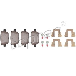 Stabdžių trinkelių rinkinys, diskinis stabdys TOPRAN 303 964