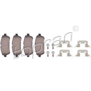 Stabdžių trinkelių rinkinys, diskinis stabdys TOPRAN 303 965