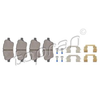 Stabdžių trinkelių rinkinys, diskinis stabdys TOPRAN 304 403