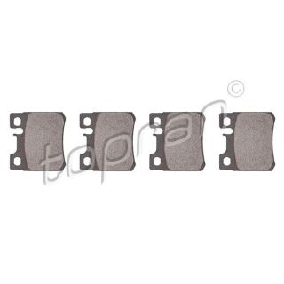 Stabdžių trinkelių rinkinys, diskinis stabdys TOPRAN 400 429