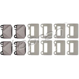 Stabdžių trinkelių rinkinys, diskinis stabdys TOPRAN 401 436