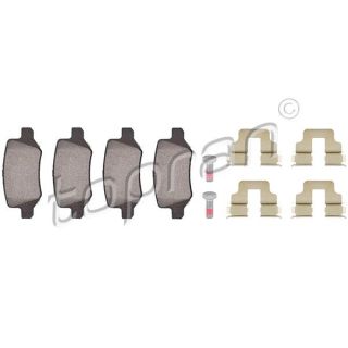 Stabdžių trinkelių rinkinys, diskinis stabdys TOPRAN 401 439