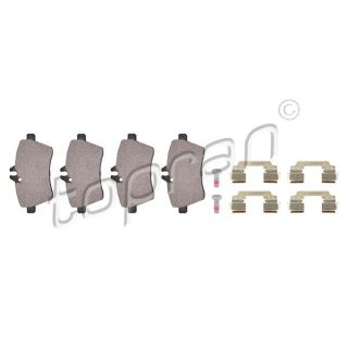 Stabdžių trinkelių rinkinys, diskinis stabdys TOPRAN 401 648