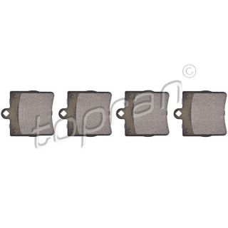 Stabdžių trinkelių rinkinys, diskinis stabdys TOPRAN 407 763