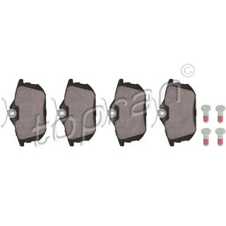 Stabdžių trinkelių rinkinys, diskinis stabdys TOPRAN 407 961