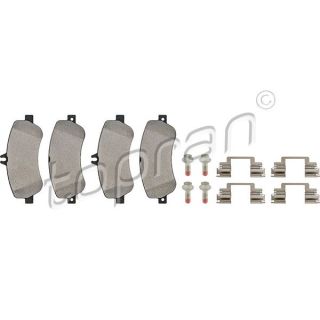 Stabdžių trinkelių rinkinys, diskinis stabdys TOPRAN 408 057