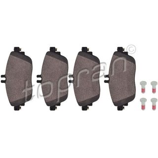 Stabdžių trinkelių rinkinys, diskinis stabdys TOPRAN 408 551