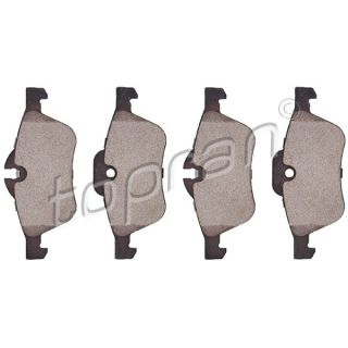 Stabdžių trinkelių rinkinys, diskinis stabdys TOPRAN 501 016