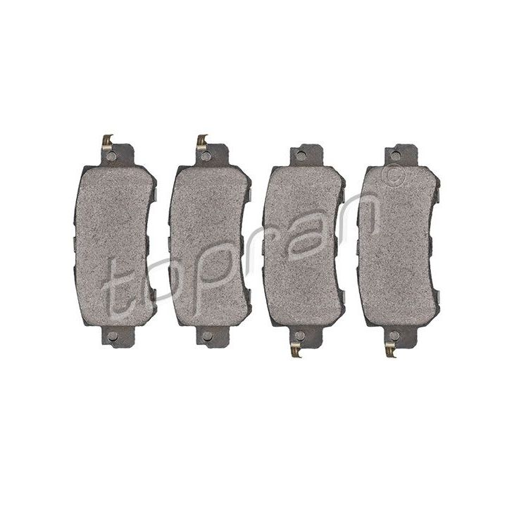 Stabdžių trinkelių rinkinys, diskinis stabdys TOPRAN 624 509