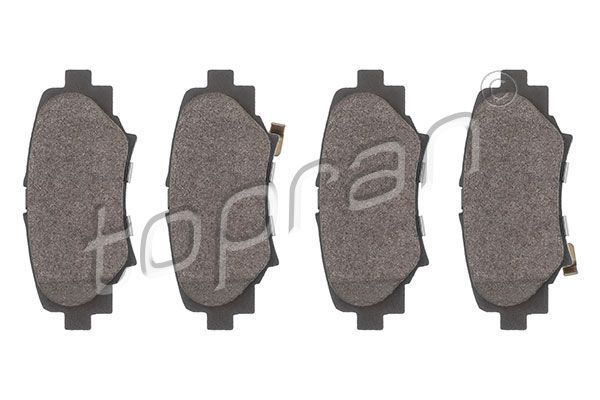 Stabdžių trinkelių rinkinys, diskinis stabdys TOPRAN 624 526