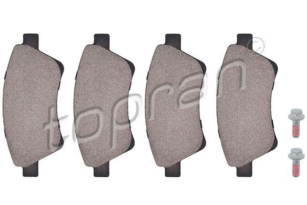 Stabdžių trinkelių rinkinys, diskinis stabdys TOPRAN 700 628