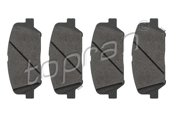 Stabdžių trinkelių rinkinys, diskinis stabdys TOPRAN 821 266