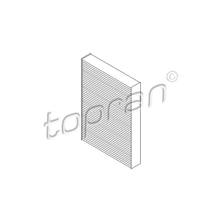 Filtras, salono oras TOPRAN 700 130