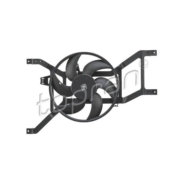 Ventiliatorius, radiatoriaus TOPRAN 701 779