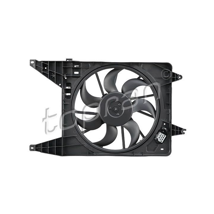 Ventiliatorius, radiatoriaus TOPRAN 701 780