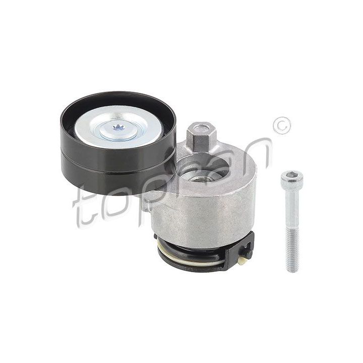 Diržo įtempiklis, V formos rumbuotas diržas TOPRAN 207 076