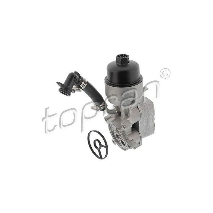 Korpusas, alyvos filtras TOPRAN 724 168