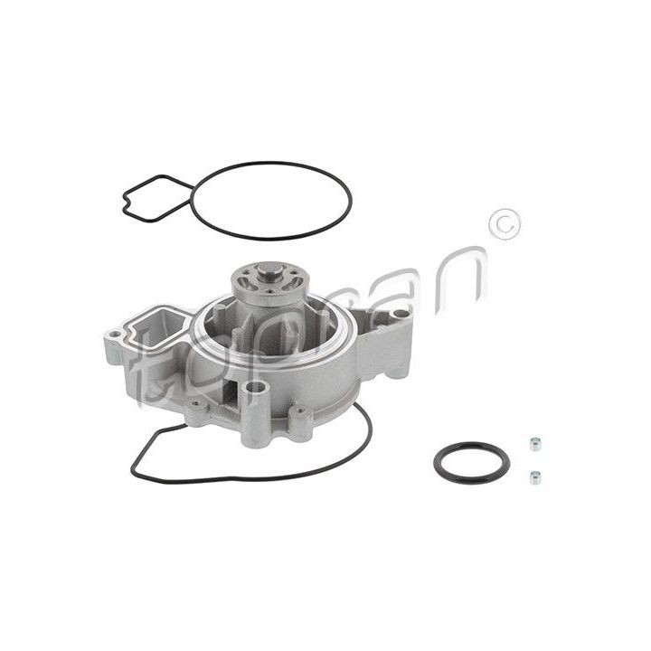 Vandens siurblys, variklio aušinimas TOPRAN 207 160