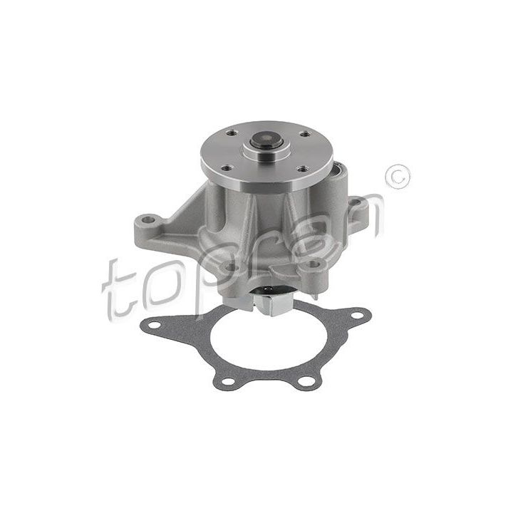 Vandens siurblys, variklio aušinimas TOPRAN 820 595