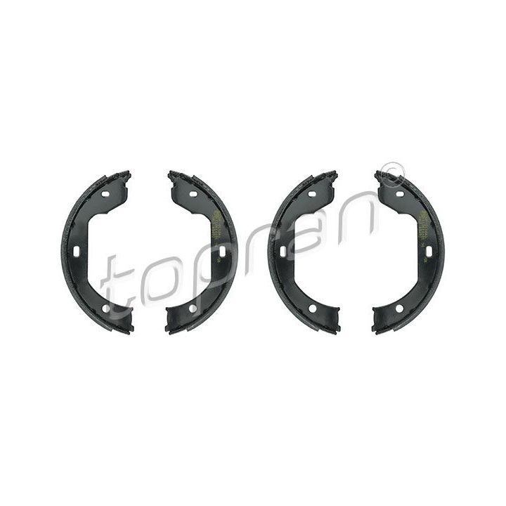 Stabdžių trinkelių komplektas, stovėjimo stabdis TOPRAN 110 458