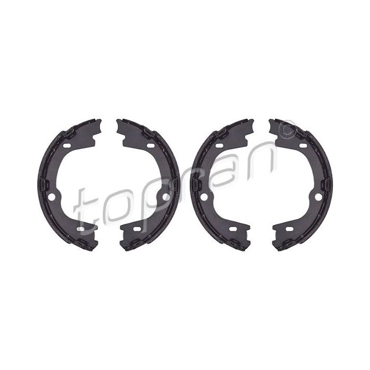 Stabdžių trinkelių komplektas, stovėjimo stabdis TOPRAN 821 142