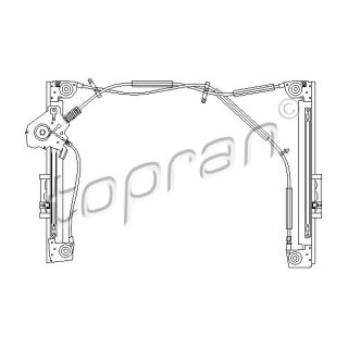 Lango pakėliklis TOPRAN 501 833