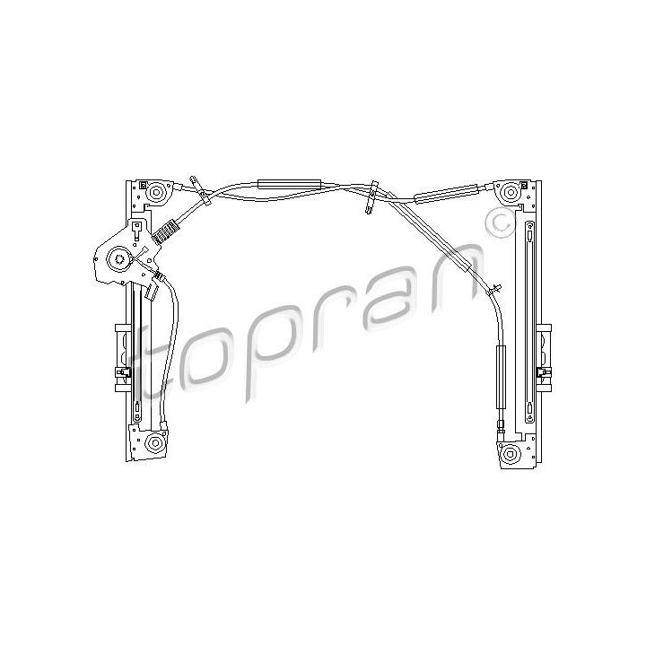 Lango pakėliklis TOPRAN 501 833