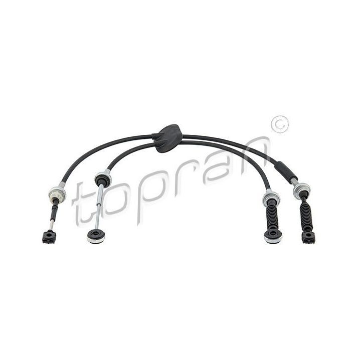 Trosas, neautomatinė transmisija TOPRAN 208 866