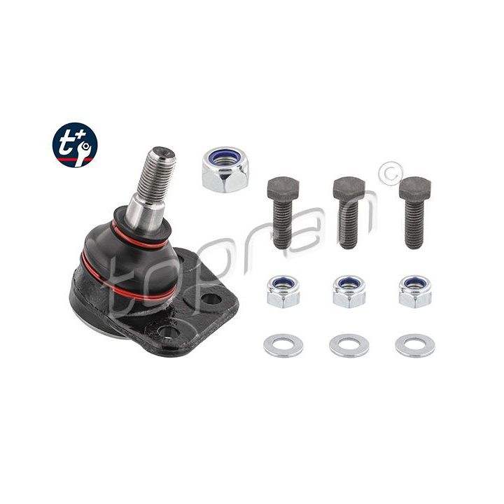 Šarnyras / girgždukas TOPRAN 626 506