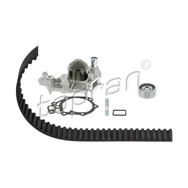 Vandens siurblio ir paskirstymo diržo komplektas TOPRAN 700 679