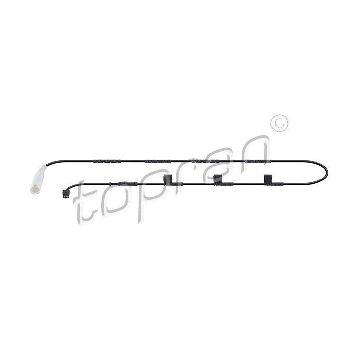 Jutiklis, stabdžių trinkelių susidėvėjimas TOPRAN 502 150