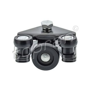 Ritinėlio kreiptuvas, atstumiamos durys TOPRAN 208 463