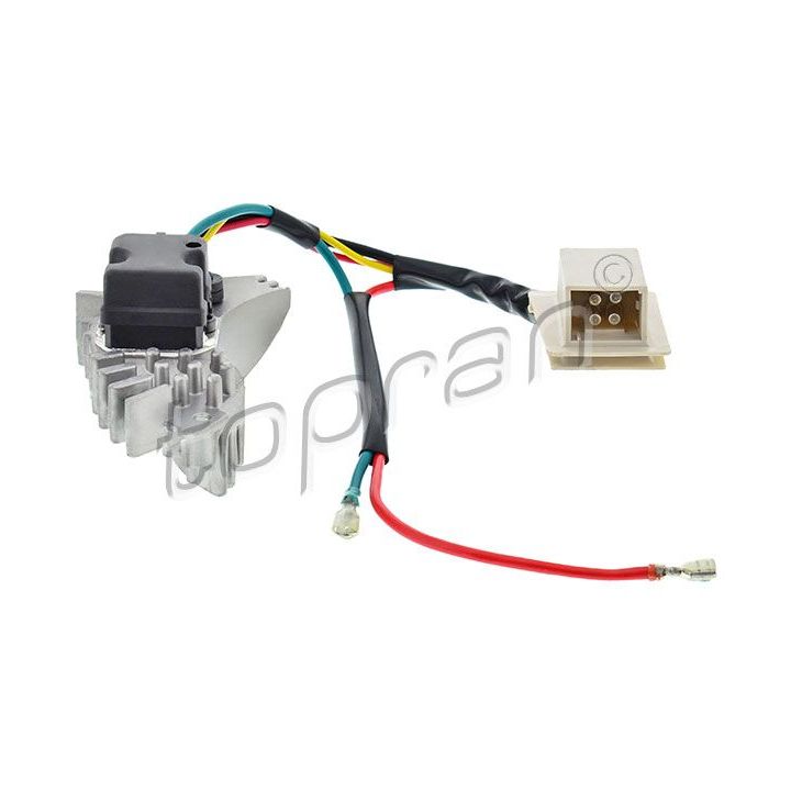 Reguliatorius, keleivio pusės ventiliatorius TOPRAN 401 672