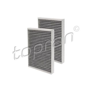 Filtrų rinkinys, kabinos oras TOPRAN 407 738