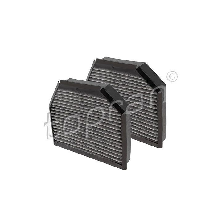 Filtrų rinkinys, kabinos oras TOPRAN 407 739