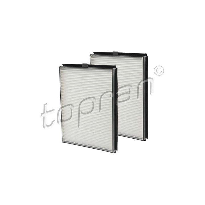 Filtrų rinkinys, kabinos oras TOPRAN 500 222