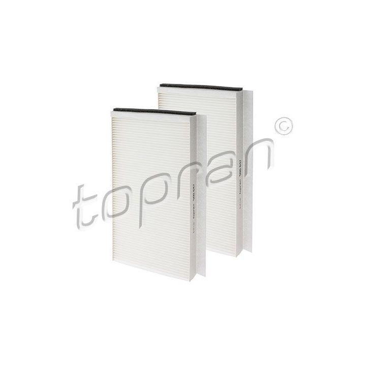 Filtrų rinkinys, kabinos oras TOPRAN 500 647