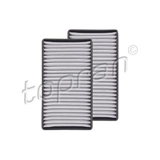 Filtrų rinkinys, kabinos oras TOPRAN 500 670